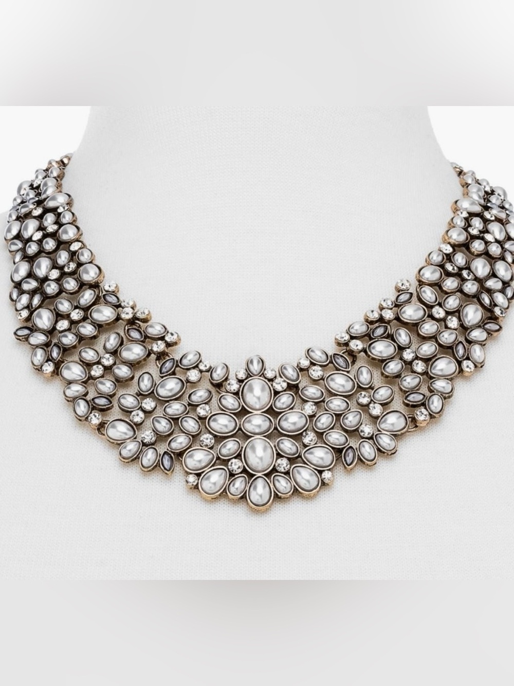 Baublebar pearl and crystal collar necklace from Nordstrom